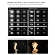 concon Professional Camera Flash Lamp Round Head Wireless 2.4G Zoom for A7RII A7R A58 A99 ILCE6000L 