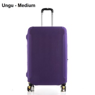 Sarung Koper Cover tutup perlindung Koper Travel Dustproof Elastis Fit luggage 20 inc 24 inc 28 inc