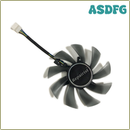 ASDFG T129215SU,GPU Cooler,Graphics Video Card Fan (DIY Fan is 2Ball Bearing),For GIGABYTE RX 580 48