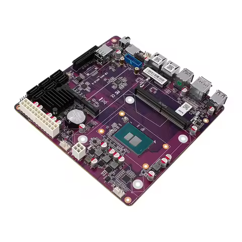 6-Bay i3-N305 N100 NAS Motherboard 1*PCIEx4 2* i226-V 2.5G 2*M.2 NVMe 6*SATA3.0 1*DDR5 Firewall Rout