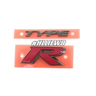 [ hlliew8 ] Honda Civic '2017 ~ '2021 FK8 Front Grille " TYPE R " Emblem