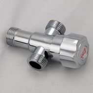Angle Valve Triangle Valve Double Outlet Thickened Angle Valve Copper Core Angle Valve 2ZYI