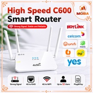 New C600 Modified Modem ,Wireless Router ,Wi-Fi 4G Internet ,Unlimited Data, Hotspot, Support Sim Ca