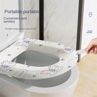 Cartoon Waterpoof Soft Toilet Seat Cover Bathroom Washable Closestool Mat Pad Cushion O-shape Toilet Seat Bidet Toilet Cover Accessories ⚡Spring