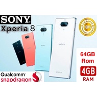 100% - Sony Xperia 8 (Snapdragon) 4GB RAM 64GB ROM Smartphone - 98% NEW