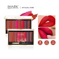 IMAGIC Matte Lipstick Mousse Waterproof Long Lasting Liptint Palette 8 Colors
