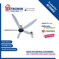 Climate Voucher Eligible KDK 60” Ceiling Fan (No Light) | Model T60AW