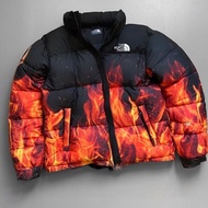 Jaket The North Face X Supreme Original Nuptse Fire 1996