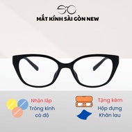 Cat Eye Metal Glasses Frame Angular Shape for Men and Women Unisex SGNew 23022