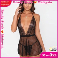 Saiz Besar Baju Tidur Seksi Menggoda / Plus Size Sexy lingerie Nightwear Sleepwear Pajamas 性感情趣睡衣