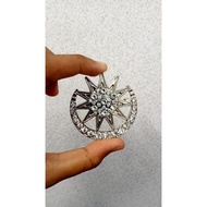 DOKOH VIRAL DOKOH TENGGOLOK KERONGSANG SAIZ MEDIUM DOKOH SONGKOK KERONGSANG SONGKOK  BROOCH (SILVER)