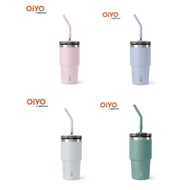 OiYO Solo Tumbler (590ml/20oz) Durable, Stainless Steel, Temperature Retention, Leakproof Lid, Dual-