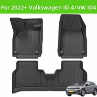 For 2022+ Volkswage ID.4 TPE Car Floor Mat/VW ID4 Trunk Mat