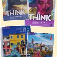 Cambridge Think Study's Book 1, Book 2 (B1), Book 4 (CEFR B2) Special Edition, Book 5 (CEFR C1) Spec