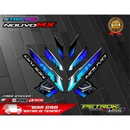 YAMAHA NOUVO MX VARIATION STRIPING NOUVO MX MOTORCYCLE VARIATION STICKER LIST