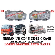J111S01 HEAD LAMP NISSAN UD CD45 CD48 CKA45 LORRY TRUCK AKSESORI