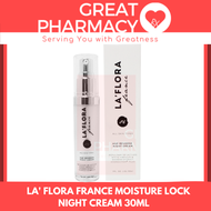 HLP NEW LA FLORA FRANCE MOISTURE LOCK NIGHT CREAM 30ML