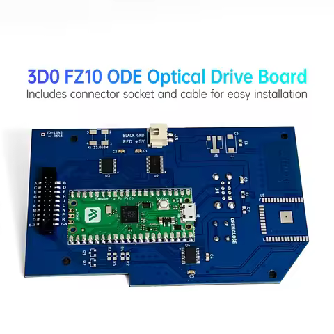 Optical Drive Board For 3DO FZ10 ODE Emulator Quickly Load Games From USB Drive With Connector Socke