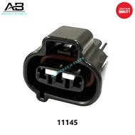 3 Pin Toyota Unser Vios NCP42 Avanza 1.3 F601 K3 Idle Throttle Body Stepper Motor Socket Connector