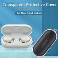 ElectronicMall01* Transparent Bluetooth-Compatible Earphone Protective Bag for Bose Sport Earbuds