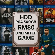 HDD FOR PS4 🤩 request 7 game