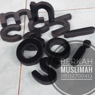 Indoor/ MDF Wood Nameplate per letter T5 custombebas/ Price per letter