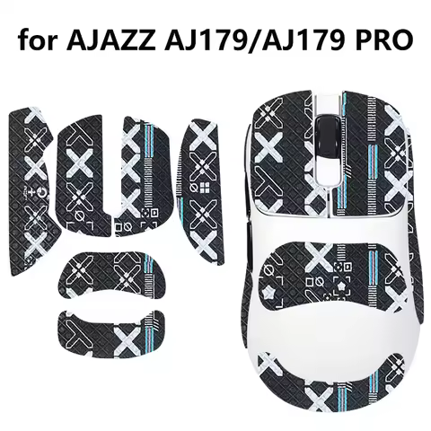 Anti-Slip Mouse Grip Tape Skate Sticker for AJAZZ AJ179 AJ179 Pro Gaming Mouse E-Sports Gamer Sweatp