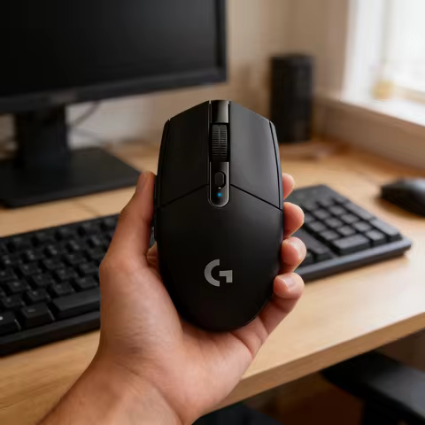Logitech G305 LIGHTSPEED Wireless Gaming Mouse HERO 12K Sensor 6 Programmable Buttons 250H Battery f