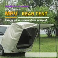 Car Tail Tent MPV Outdoor Car Tail Tent Camping Canopy Top Extension Tent Sunshade Sunscreen Rainpro
