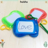 HUISHU Mini Drawing Board, Girls Doodle Doodle Writing Pad, Portable Key Chain Reusable Erasable Chi