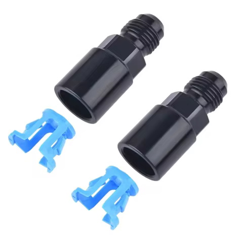 1Pcs Quick Connect 6AN AN6 Male To 3/8", 5/16" AN8 8AN Quick Disconnect Male Push On EFI Fitting Fue