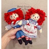 合售 兩個一組 美國🇺🇸古董玩具 raggedy Ann &amp; Andy 絕版玩具 8吋/22cm 布偶 安娜貝爾 娃娃