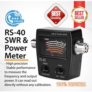 RS-40 SWR Power Meter VHF UHF 144/430 MHz Dual Band 0-200W 50 ohm for Mobile Rig