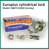 EUROPLUS Cylindrical Door Lock / Tombol Pintu Lock (with/without keys)