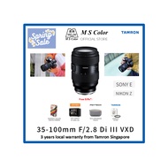 [READY STOCK | 3 YEARS WARRANTY] Tamron 35-100mm f/2.8 Di III VXD Lens (Sony E / Nikon Z)