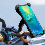 Motorcycle mobile phone holder for travel, cycling and cycling, hands-free artifact suitable  compatible for iPhone and Huawei mobile phones