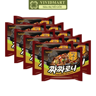 [SET 10 GÓI] - SAMYANG - Mì trộn Samyang Chacharoni 2 vị: Tương tàu Jjajang cay Mì trộn Chacharoni S