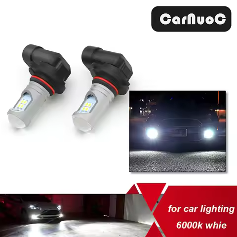 2pcs H8 H11 LED Fog Lights Bulb Error Free 12V Car DRL Lamp Canbus For Audi A3 A4 A5 A6 A7 Q3 Q5 Q7 