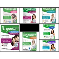 Ready Stock EXP 2026 Vitabiotics Pregnacare Him and Her Conception Original Plus New Mum Breastfeedi