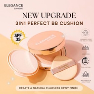 Elegance Supreme All Perfect BB Cushion Primer Concealer High Coverage Flawless Foundation Repair Ba