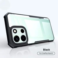 OnePlus Nord CE 6 5G/OnePlus Turbo 6 5G/OnePlus 6 5G Model Shockproof Case With Colored Edges Clear 