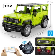 CVBGF Cada App Remote Control Off-road Racing Vehicle Building Block City SUV Compatible Rc Car Bric