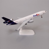 Aircraft Model Cargo Plane with Landing Gear Civil Aviation Alloy with Wheels McDonnell Douglas Fini