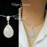 Swarovski Necklace Diamond Necklace Silver Necklace Women Gold Necklace Gold Pendant Diamond Jewelry