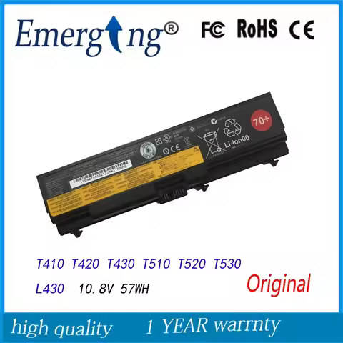 New Original Laptop Battery for Lenovo Thinkpad T530 W530 T430i L430 530 SL430 T410 T420 T430