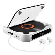 Bluetooth CD Player Portable BT Speaker LED Screen Stereo Player HIFI Sound Quali Built in Rechargea