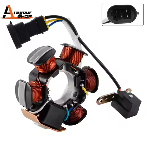 6-PIN STATOR MAGNETO FOR APRILIA 50 SR MOTARD/SR R FACTORY/SPORT CITY/MOJITO 2T