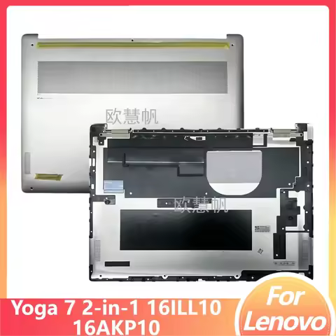 T New Original for Lenovo Yoga 7 2-in-1 16ILL10 16AKP10 Laptop Bottom Case Lower Base D Lid Golden 5
