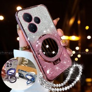 Case For Infinix Hot 30 40 play pro hot 30i Clear Case Thickening Plated Cover Silicone Shock Proof 