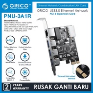 CODE B ORICO USB3.0 Ethernet Network Combination LAN Card - PNU-3A1R